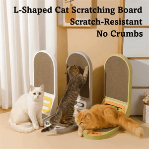 L-shaped Cat Scratching Pad Cat Climbing Frame Cat Scratching/playing - Picture 1 of 14