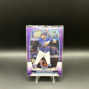 2023 Bowman Chrome Jonathan Aranda /250 RC Tampa Bay Rays#25 - Picture 1 of 2