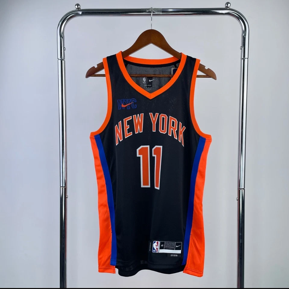 CAMISETA NEGRA NIKE JALEN BRUNSON NY KNICKS CITY EDITION TALLA GRANDE ENVÍO RÁPIDO Foto 1 de 4