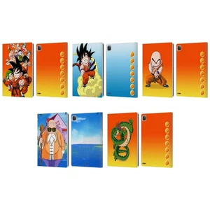 OFFICIAL DRAGON BALL CHARACTERS LEATHER BOOK WALLET CASE COVER FOR APPLE iPAD - Picture 1 of 11
