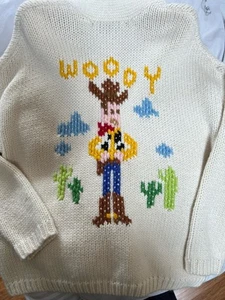 Zara Toy Story Woody Disney Oversized Knit Cardigan - Size S (UK 10-12) SOLD OUT - Picture 1 of 6