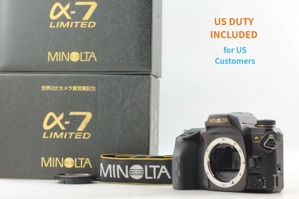 Read [ N MINT in Box ] Minolta a7 Alpha7 Limited Maxxum Dynax Camea From JAPAN - Image 1 of 4