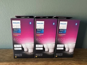 Philips Hue Nuevo GU10 400 Lúmenes Bombilla de Color Inteligente | 6 Bombillas - Imagen 1 de 2