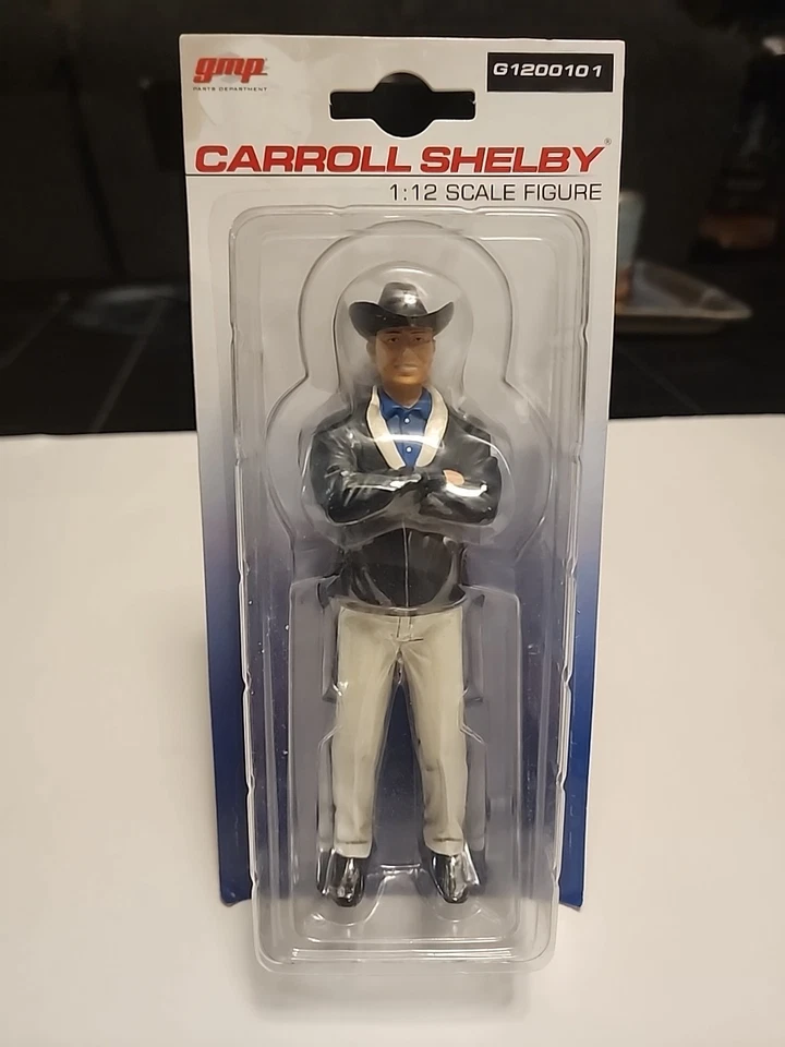 GMP PARTS DEPARTMENT CARROLL SHELBY 1/12 SCALE DRIVER FIGURE - Image 1 of 1