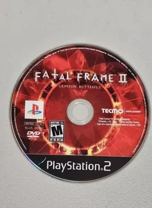 Fatal Frame II 2 Crimson Butterfly PlayStation 2 PS2 TESTED GOOD DISC ONLY - Picture 1 of 2
