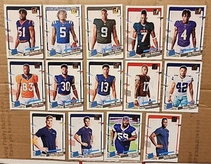 *2023 DONRUSS FOOTBALL(14)CARD*ROOKIE PORTRAITS CANVAS*LOT*NRMT*VAUGHN*M.SMITH* - Picture 1 of 7