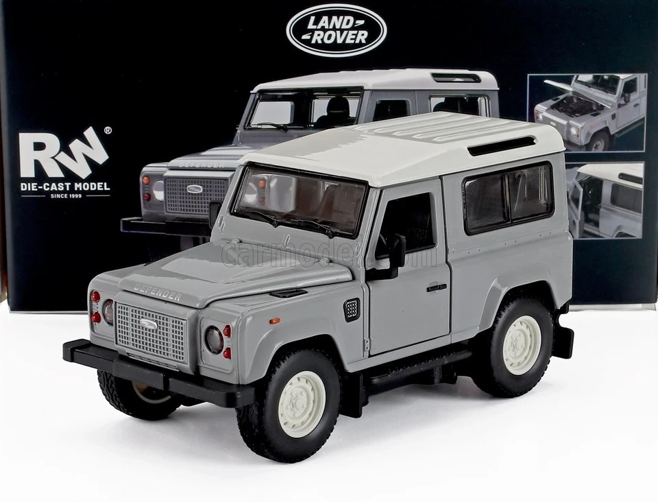 1/32 RE-EL TOYS - LAND ROVER - DEFENDER 90 CLASSIC WORK V8 ISLAY EDITION 0833GY - Immagine 1 di 1