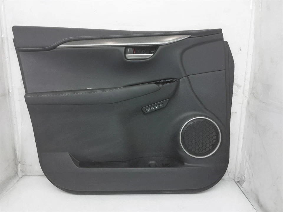 Lexus Nx200t 2015-2017 driver dianteiro esquerdo interior painel porta acabamento preto fabricante de equipamento original - Imagem 1 de 4