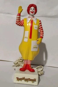 GETESTET MCDONALD'S VINTAGE RONALD MCDONALD FESTNETZ 1985 TELEFON SELTEN - Bild 1 von 10