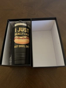 Onebttl 20 Unzen Edelstahl Becher Schwarz Neu Offene Box - Bild 1 von 7