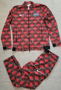 Nike Kenya Olympic Podium Running Tracksuit Jacket & Pants Men's L NWOT - Picture 1 of 22