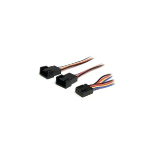 Startech FAN4SPLIT12 CONNECT TWO 4-PIN (PWM) FANS TO A SINGLE CONNECTOR ON THE P - Picture 1 of 1