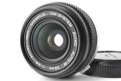 [Top MINT] Olympus OM-System Zuiko Auto-W 28mm f2.8 Wide Angle MF Lens JAPAN - Image 1 of 4