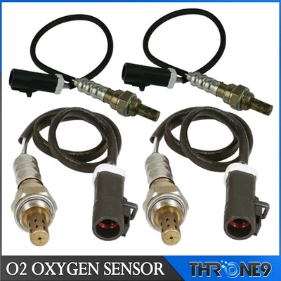 Sensor de oxígeno aguas arriba y aguas abajo 4 piezas para 08-10 Ford F-250 F-350 Super Duty 5,4 L 6,8 L Foto 1 de 4