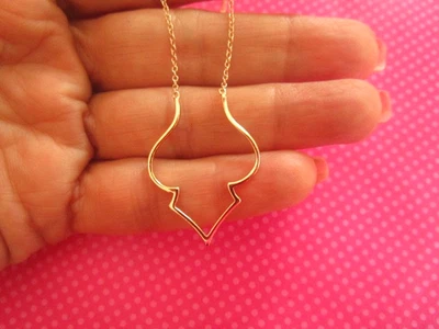Rose gold sterling silver V necklace - Image 1 of 3