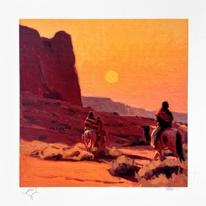 Mark Maggiori Diné Mondaufgang - 10 x 10 cm xx/910 - Bild 1 von 1