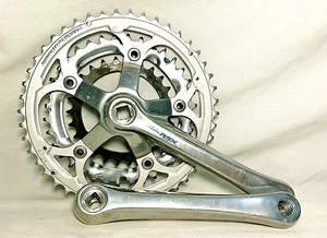 Vintage Shimano RSX triple crankset FC-A413 road tour bike mtb 46/36/26 170mm - Picture 1 of 7