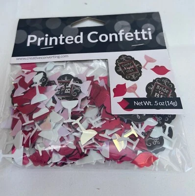 CREATIVE Hen Night Bride To Be Hen Party Decorations Pink Table Confetti Hen Party Theme