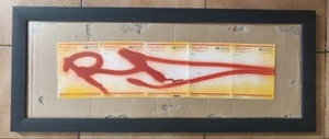 RD357 handstyle on 5 slaps framed Seen/Ghost/JaOne/Easy/Cope/CapOne/Quik/Fuzz/MQ - Picture 1 of 2