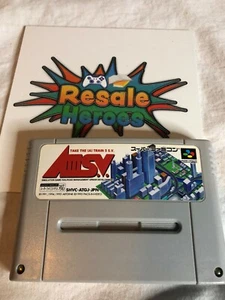 AIII S.V. A Ressha de Ikou 3 SHVC-ATGJ-JPN - Nintendo Super Famicom - SOLO CARRO - Imagen 1 de 3