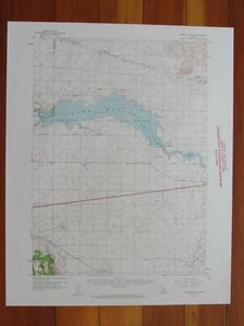 Lake Walcott Idaho 1961 Original Vintage USGS Topo Map - Picture 1 of 1