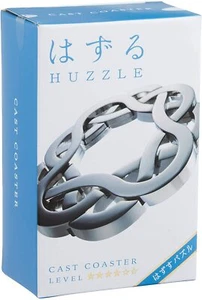 HANAYAMA Huzzle cast coaster Difficulty level 4 Metal From Japan - Picture 1 of 5