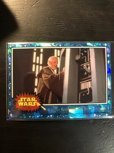 Topps Chrome Sapphire Star Wars Ben Hides From Imperial Stormtroopers #113 PWE - Picture 1 of 2
