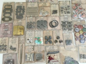Tim Holtz Idea-ology Abbellimenti Metallo Mixed Media SCEGLI UNO DEI 50 Nuovo - Foto 1 di 73