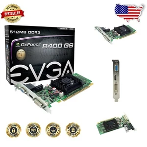 Affordable 512 MB GeForce 8400 GS Graphics Card with HDMI/DVI/VGA Ports 520 MHz - Picture 1 of 7