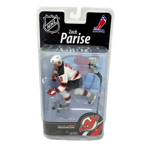Mcfarlane NHL Series 26 Zach Parise New Jersey Devils White Jersey Cover