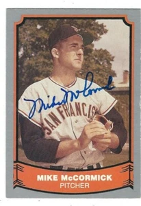 Autographed  Mike McCormick 1988 Pacific Legends Card, #67 - w/COA - Picture 1 of 1