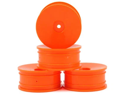 Serpent 12mm Hex 1/10 EP Touring Car Wheels (4) (Orange) [SER401569] - Image 1 of 2