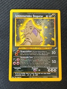 Pokemon Schimmerndes Despotar Neo Destiny deutsch Shining Tyranitar - Bild 1 von 2