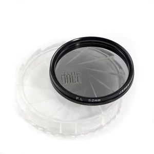 SEARS/JAPAN VINTAGE 52MM POLARIZING FILTER MINT NOS IN HOYA CASE MADE IN JAPAN. - Picture 1 of 2