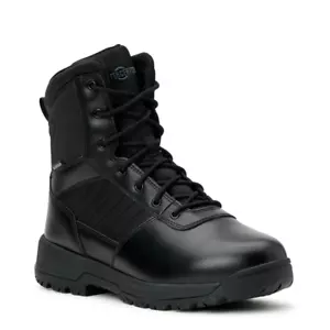 Herren Komfort Kampf Taktische Stiefel Wasserdicht Rutsch Ölbeständig Reißverschluss Schwarz - Bild 1 von 10