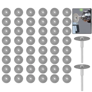 Set dischi da taglio lame diamantate per ruote da taglio per utensili rotanti Dremel lotto - Foto 1 di 12