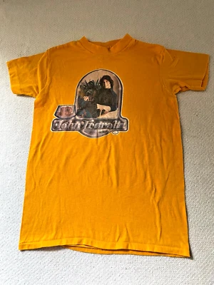 Vintage John Travolta T Shirt Playgirl 1977 Image Ched Single Stitch Youth L - Image 1 of 4