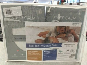 TWIN SIZE Bettwanzenschutz-Pack mit 9 Zoll Matratze und Boxspringgehäuse - Bild 1 von 3