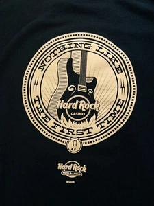 Hard Rock cafe Biloxi Tee Shirt Black size Adult XL chest 44 pop culture - Picture 1 of 5