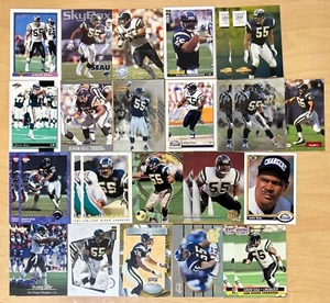 (28) JUNIOR SEAU CARD LOT 1991-1997 SKYBOX, UD, ULTRA, SUMMIT, SP, SELECT, SC, - Picture 1 of 3