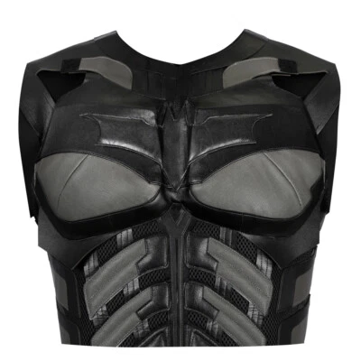 Dark Knight Batman Rises Bruce Wayne Cosplay Suit Costume Breastplate 3D Outfits - Image 1 of 4