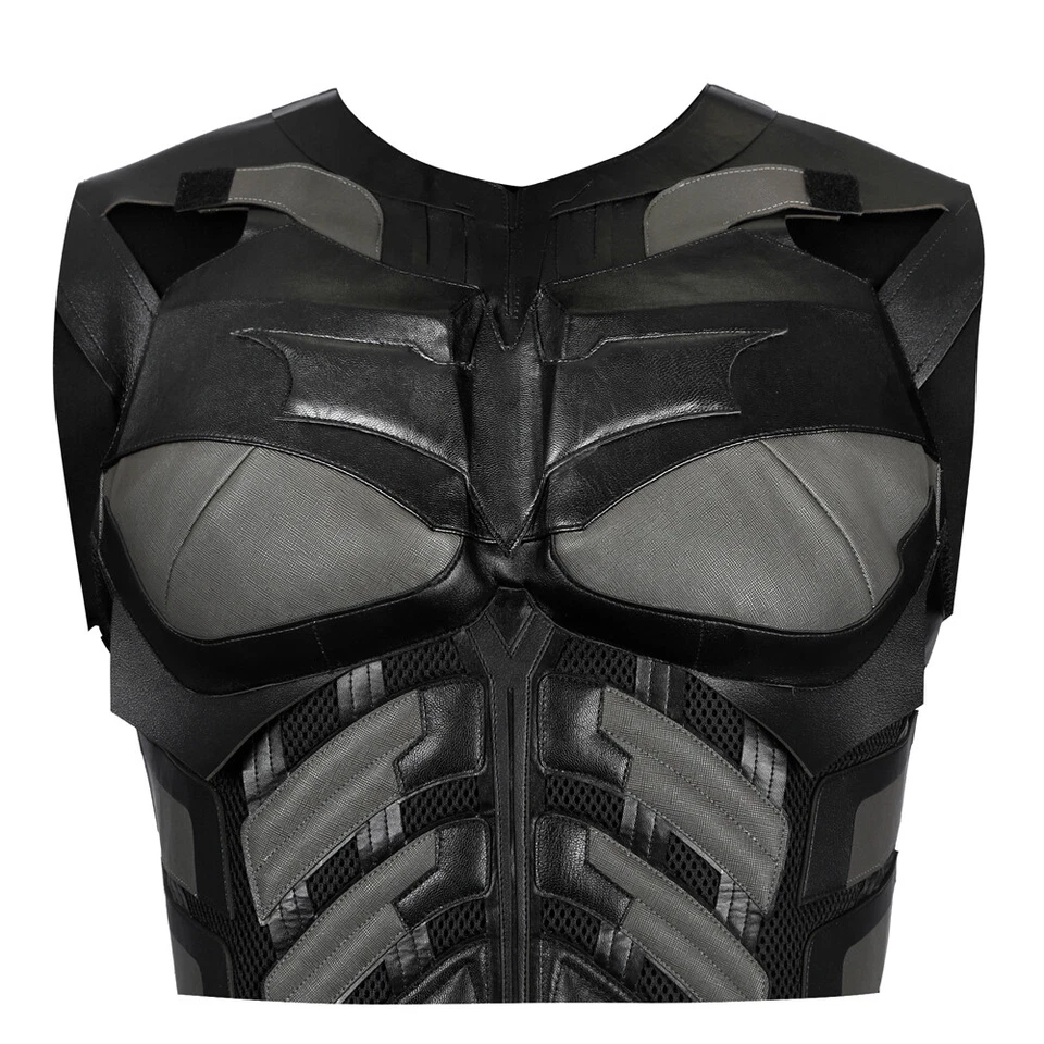 Batman Dark Knight Rises Cosplay Costume With Breastplate Adult Halloween Outfit - Image 1 of 4