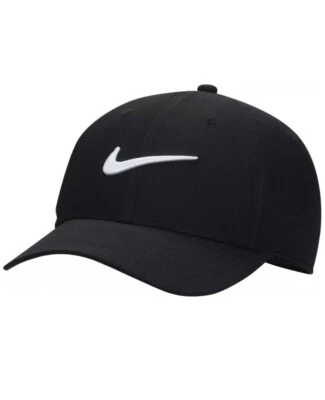 Gorra de golf Nike Dri Fit Tech para hombre negra blanca talla única ajustable nueva AQ5349 010 Foto 1 de 4
