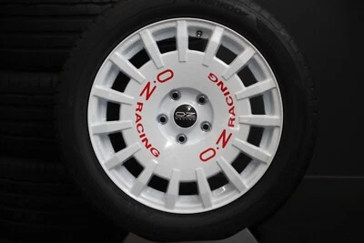 VW Bus T5 T6 6.1 Multivan Räder Alufelgen OZ Rally weiß Michelin Allwetterreifen - Bild 1 von 3