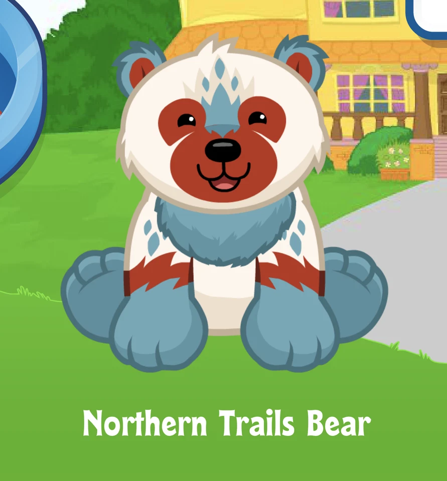 Webkinz Northern Trails Bear Virtual Adoption Code Only Messaged Webkinz Unused! - Image 1 of 1