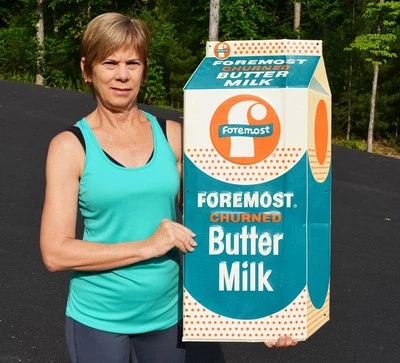 DE COLECCIÓN AÑOS 50 PRINCIPAL MANTEQUILLA LECHE DICUT LECHERO SIGNO HERMOSO E IMPOSIBLE DE ENCONTRAR Foto 1 de 4