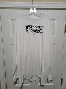 T-shirt Fox Racing uomo Cienega Ls Prem Opt bianca - Foto 1 di 4
