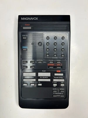 Magnavox VSQS0691 Giant/Oversized VCR TV Remote Control, OEM for est 1990's VCR - Image 1 of 2