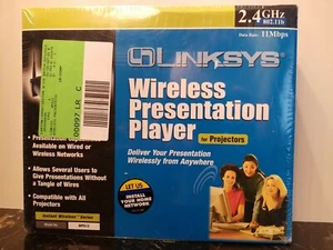 Linksys Wireless Presentation Player WPG12 - Sealed - Picture 1 of 4