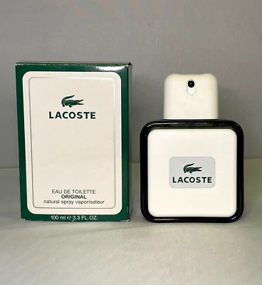 VINTAGE Lacoste Original by Lacoste 100 ml/ 3.3 oz Eau de Toilette Spray NIB - Image 1 of 3